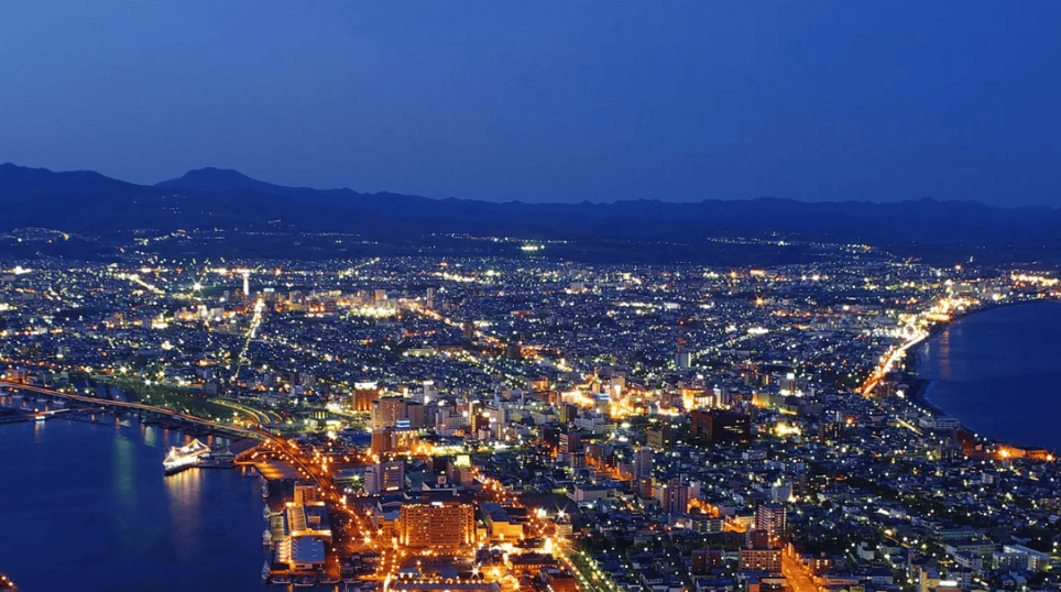 【函館冬季景點】1. 函館山夜景
